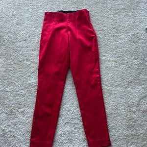 Old Navy Red Toothpick Red Pants - Size 0